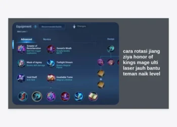 Cara Rotasi Jiang Ziya Honor of Kings: Mage Ulti Laser Jauh & Tips Bantu Teman Naik Level 25