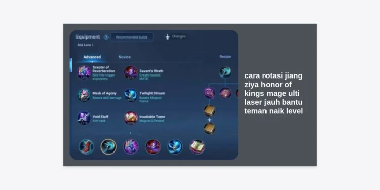 Cara Rotasi Jiang Ziya Honor of Kings: Mage Ulti Laser Jauh & Tips Bantu Teman Naik Level 25