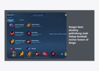 Mengenal Fungsi Item Destiny: Pelindung Mati Hidup Kembali & Revive di Honor of Kings (HOK)