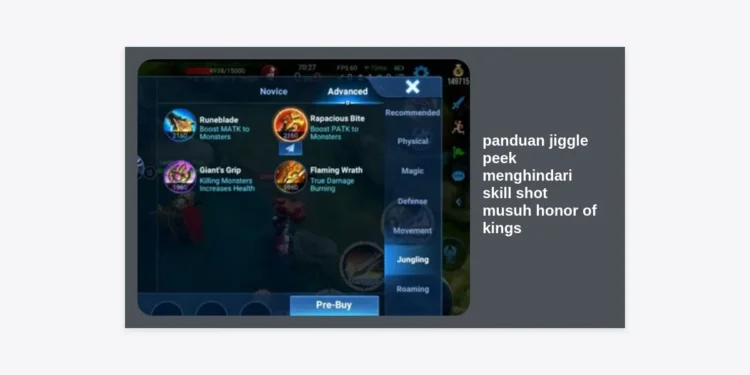 Panduan Jiggle Peek Menghindari Skill Shot Musuh Honor of Kings: Rahasia Pro Player Menang di Lane