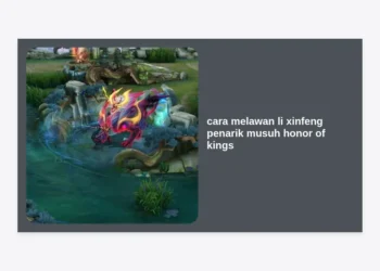 Panduan Lengkap Cara Melawan Li Xinfeng Penarik Musuh Honor of Kings