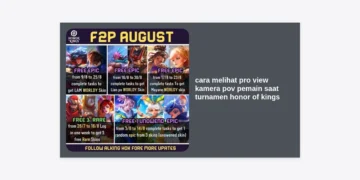 Panduan Lengkap Cara Melihat Pro View Kamera POV Pemain Saat Turnamen Honor of Kings