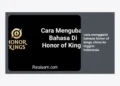 Panduan Lengkap Cara Mengganti Bahasa Honor of Kings China ke Inggris Indonesia 2024