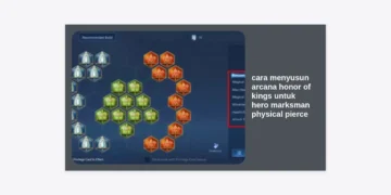 Panduan Lengkap Cara Menyusun Arcana Honor of Kings untuk Hero Marksman Physical Pierce: Dominasi Gold Lane!