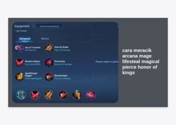 Panduan Lengkap Cara Meracik Arcana Mage Lifesteal Magical Pierce Honor of Kings untuk Dominasi Rank