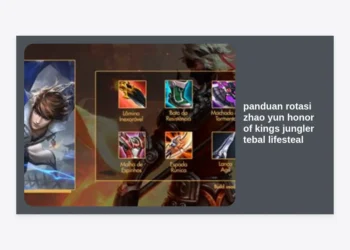 Panduan Rotasi Zhao Yun Honor of Kings Jungler Tebal Lifesteal: Strategi Dominasi Rank!