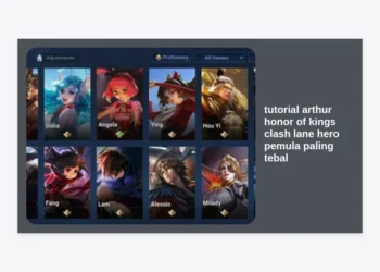 Tutorial Arthur Honor of Kings: Clash Lane Hero Pemula Paling Tebal & Strategi Win Streak