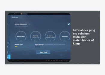 Tutorial Cek Ping MS Sebelum Mulai Cari Match Honor of Kings: Solusi Ampuh Anti-Lag