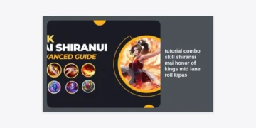 Tutorial Combo Skill Shiranui Mai Honor of Kings Mid Lane: Kuasai Teknik Roll Kipas ala Pro Player