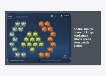 Tutorial Hou Yi Honor of Kings: Build Marksman Attack Speed & Tips Stun Panah Global