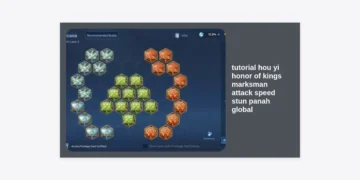 Tutorial Hou Yi Honor of Kings: Build Marksman Attack Speed & Tips Stun Panah Global