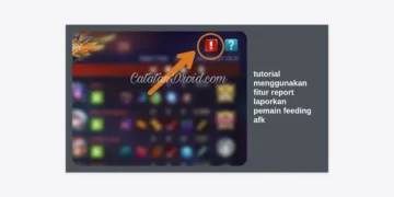 Tutorial Menggunakan Fitur Report Laporkan Pemain Feeding AFK di Honor of Kings (HOK) Terlengkap