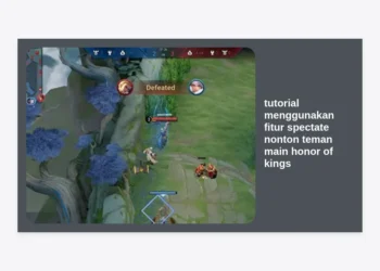 Tutorial Menggunakan Fitur Spectate Nonton Teman Main Honor of Kings (HOK) Terbaru