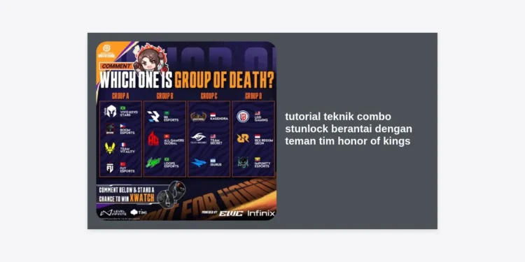 Tutorial Teknik Combo Stunlock Berantai dengan Teman Tim Honor of Kings: Panduan Pro Player
