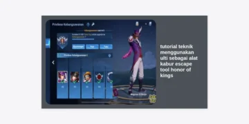 Tutorial Teknik Menggunakan Ulti Sebagai Alat Kabur Escape Tool Honor of Kings Terlengkap