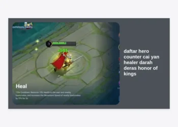 12+ Daftar Hero Counter Cai Yan Healer Darah Deras Honor of Kings Paling Ampuh (Update 2024)