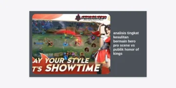 Analisis Tingkat Kesulitan Bermain Hero Pro Scene vs Publik Honor of Kings: Mengapa Hasilnya Berbeda?