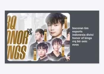 Bocoran Tim Esports Indonesia Divisi Honor of Kings: RRQ, BTR, ONIC, EVOS & Roster Terbaru