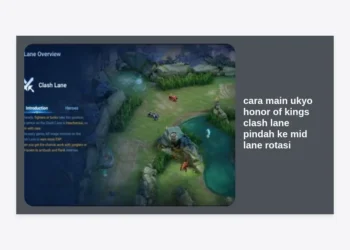 Cara Main Ukyo Honor of Kings Clash Lane Pindah ke Mid Lane Rotasi: Panduan Strategi Pro