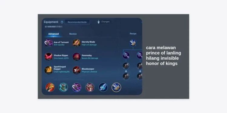 Cara Melawan Prince of Lanling Hilang (Invisible) di Honor of Kings: Strategi & Counter Terlengkap