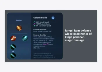 Fungsi Item Defense Wicce Cape Honor of Kings Penahan Magic Damage: Panduan Lengkap Build dan Strategi Counter Mage