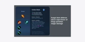 Fungsi Item Defense Wicce Cape Honor of Kings Penahan Magic Damage: Panduan Lengkap Build dan Strategi Counter Mage