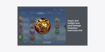 Fungsi Item Twilight Bow: Panduan Pasif Damage Tambahan Marksman HOK Terlengkap