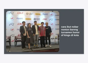 Panduan Lengkap Cara Ikut Nobar Nonton Bareng Turnamen Honor of Kings di Kota Anda
