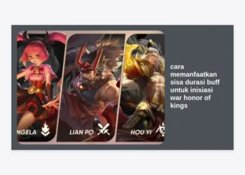 Panduan Lengkap: Cara Memanfaatkan Sisa Durasi Buff untuk Inisiasi War Honor of Kings yang Mematikan