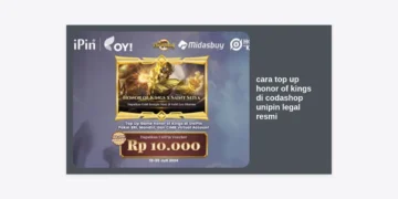 Panduan Lengkap Cara Top Up Honor of Kings di Codashop & UniPin Legal Resmi