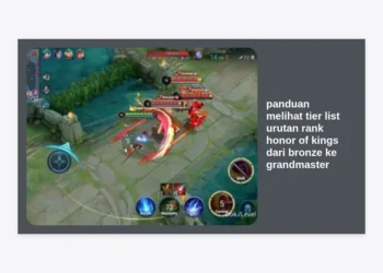 Panduan Melihat Tier List Urutan Rank Honor of Kings dari Bronze ke Grandmaster Terlengkap 2024