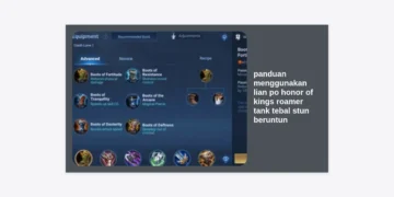 Panduan Menggunakan Lian Po Honor of Kings Roamer Tank Tebal Stun Beruntun Terlengkap