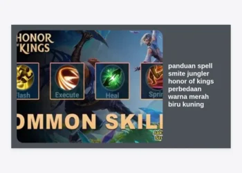 Panduan Spell Smite Jungler Honor of Kings: Perbedaan Warna Merah, Biru, dan Kuning Terlengkap