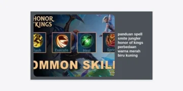 Panduan Spell Smite Jungler Honor of Kings: Perbedaan Warna Merah, Biru, dan Kuning Terlengkap