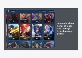 Rahasia Cara Main Allain Honor of Kings: Build True Damage Hybrid Pedang Ganda Paling Sakit 2024