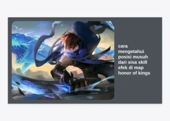 Rahasia Pro Player: Cara Mengetahui Posisi Musuh dari Sisa Skill Efek di Map Honor of Kings