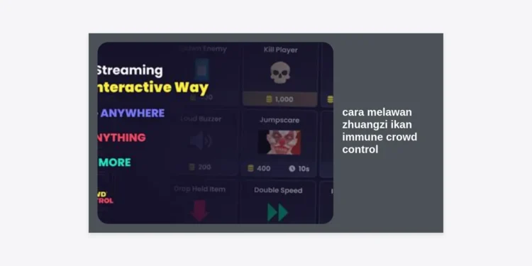 Strategi Jitu Cara Melawan Zhuangzi Ikan Immune Crowd Control di Honor of Kings (HOK)