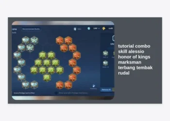 Tutorial Combo Skill Alessio Honor of Kings: Cara Main Marksman Terbang Tembak Rudal Paling Mematikan