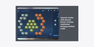 Tutorial Combo Skill Alessio Honor of Kings: Cara Main Marksman Terbang Tembak Rudal Paling Mematikan