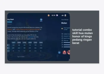 Tutorial Combo Skill Hua Mulan Honor of Kings Pedang Ringan Berat: Guide Pro Player!