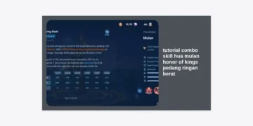 Tutorial Combo Skill Hua Mulan Honor of Kings Pedang Ringan Berat: Guide Pro Player!