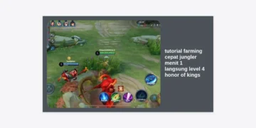 Tutorial Farming Cepat Jungler Menit 1 Langsung Level 4 Honor of Kings