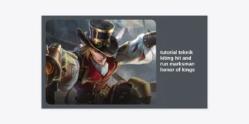 Tutorial Teknik Kiting Hit and Run Marksman Honor of Kings Paling Lengkap 2024