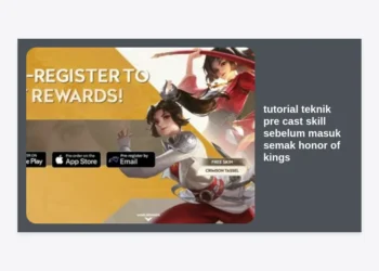 Tutorial Teknik Pre Cast Skill Sebelum Masuk Semak Honor of Kings Agar Tidak Terkena Ganking