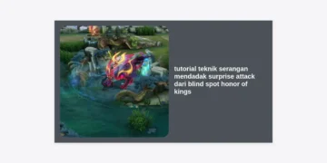 Tutorial Teknik Serangan Mendadak (Surprise Attack) dari Blind Spot Honor of Kings: Panduan Pro Player Mendominasi Map
